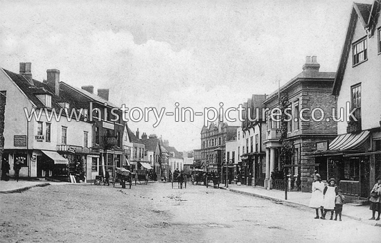 High Street, Ongar, Essex. c.1911